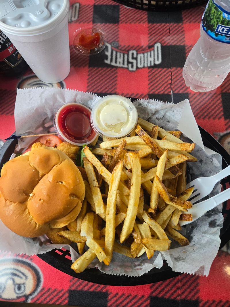 Half-Pound Burgers Are The Starting Point On The Locomotive Menu