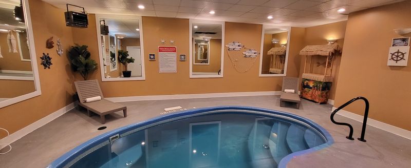 The Private Pool Is Right Inside The Room