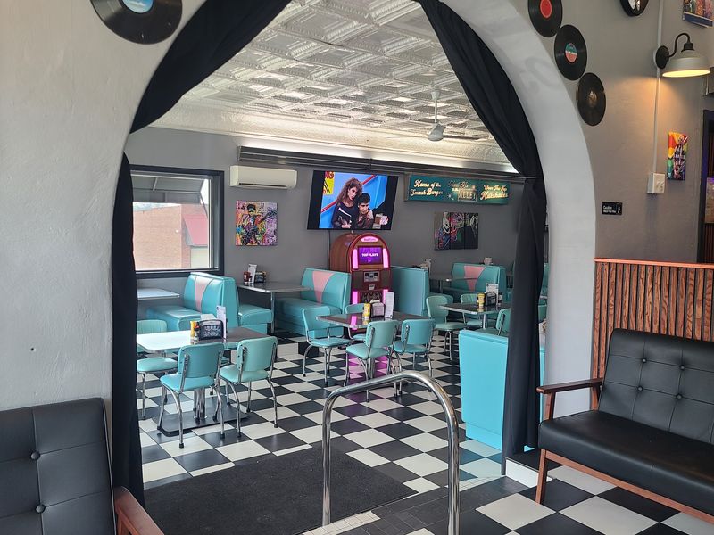 The Retro Setting Keeps Classic Diner Style In The Picture