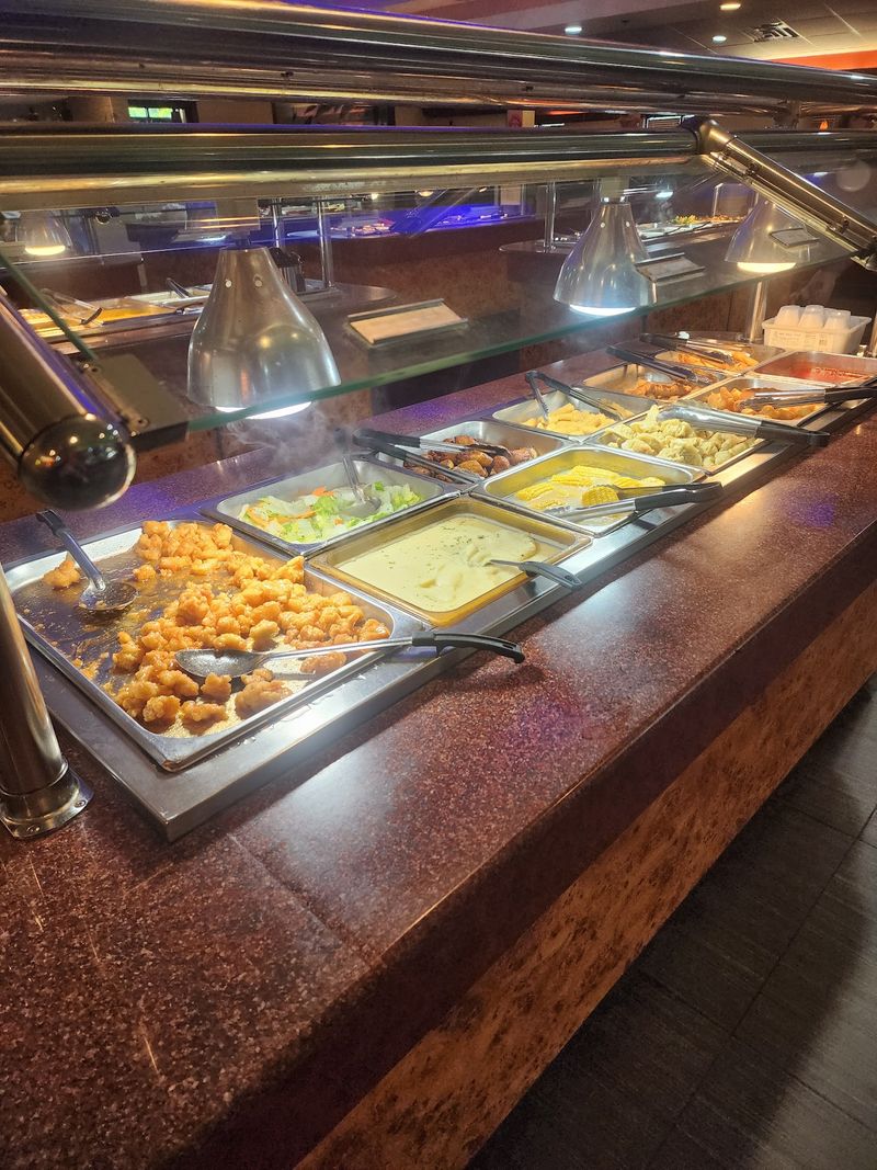 Hundreds Of Choices Keep The Buffet Moving In Different Directions