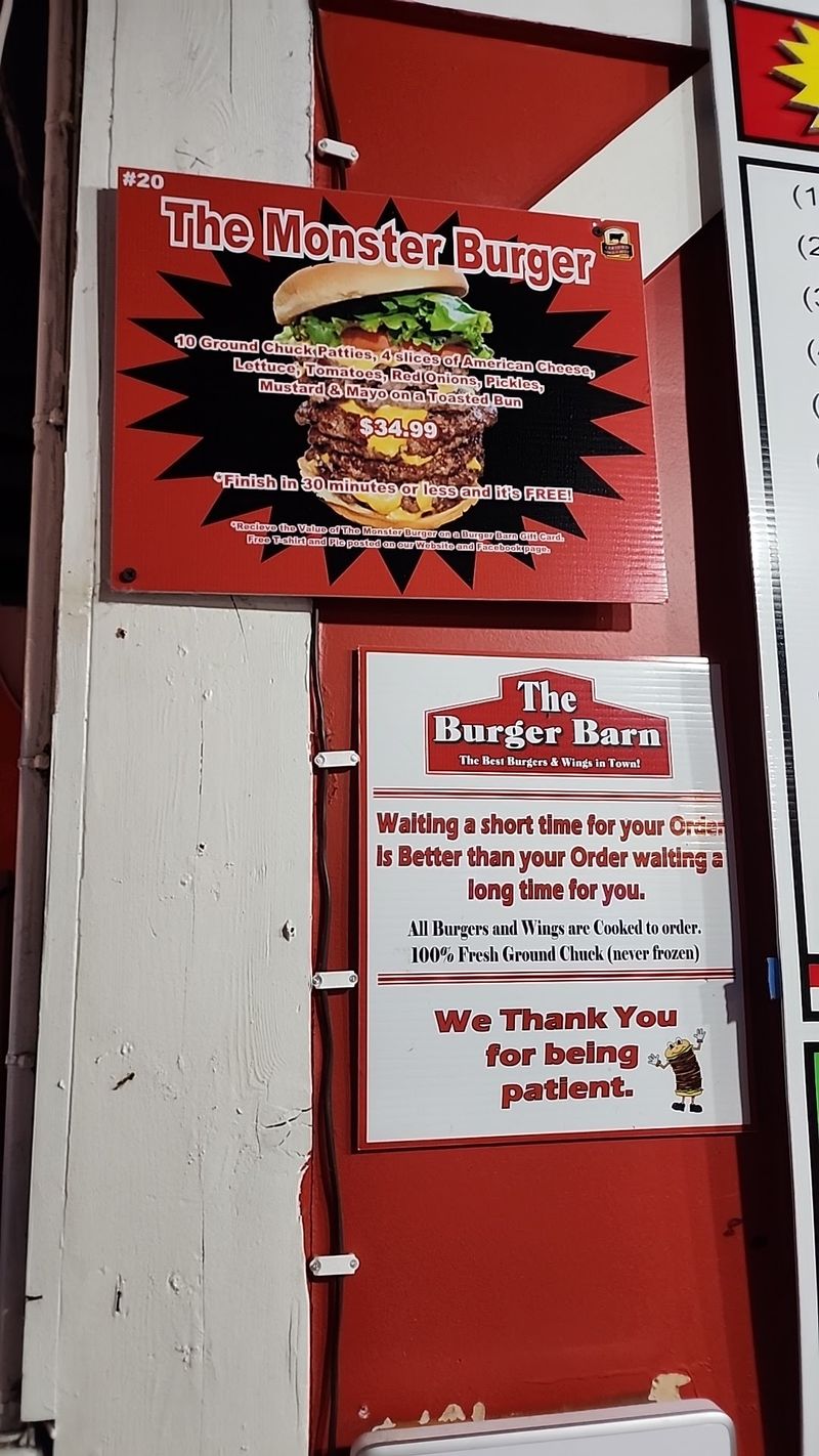 The Monster Burger Turns Five Pounds Into A Thirty-Minute Deadline