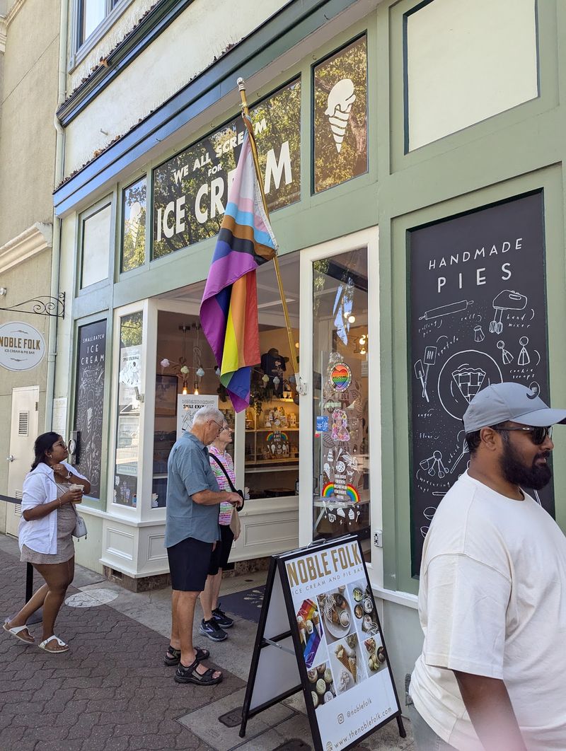 A Small Storefront Facing the Plaza
