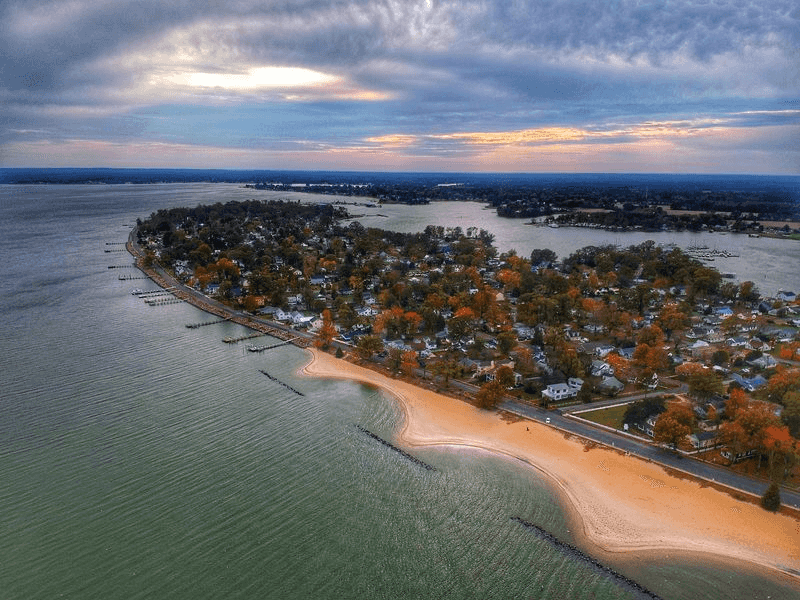 The Potomac River Shaped Colonial Beach From The Beginning