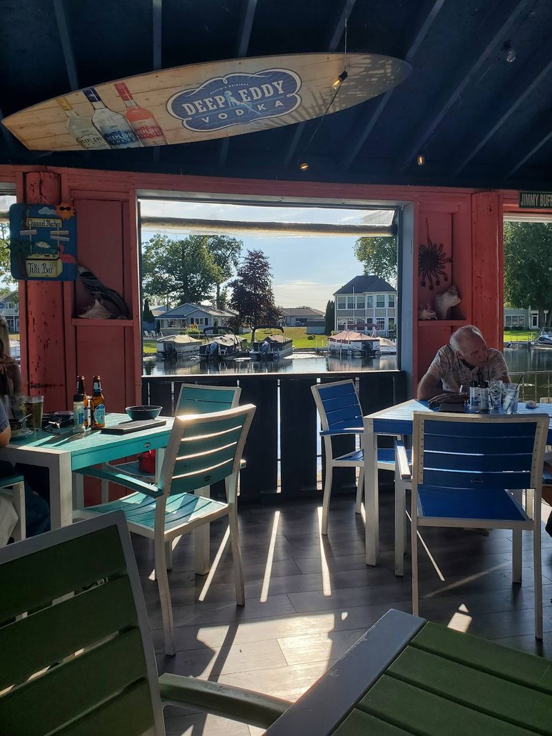 The Main Channel Puts Dinner Right Beside The Water