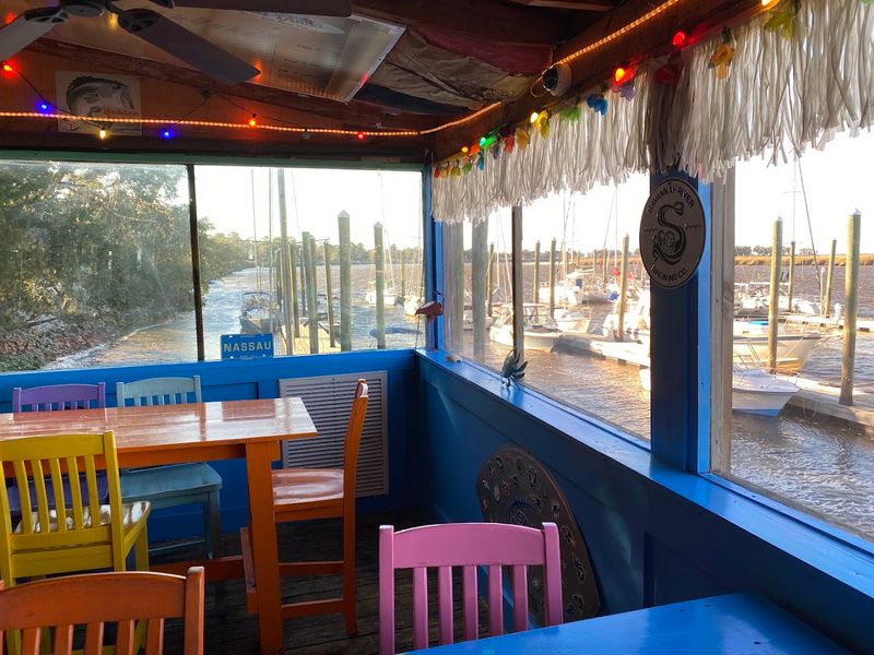 Fish Tales At Fort McAllister Marina