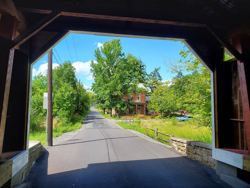 Pennsylvania’s Oldest Covered Bridge Still Carries Traffic