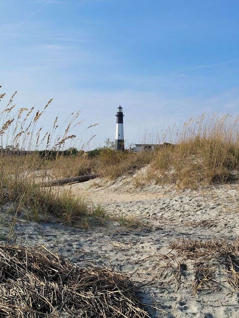 North Beach Offers A Different View Beside The Lighthouse