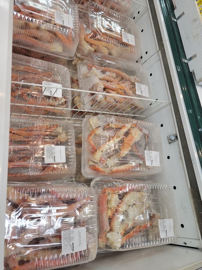 Seafood Makes The Counter Much Bigger Than Beef And Pork