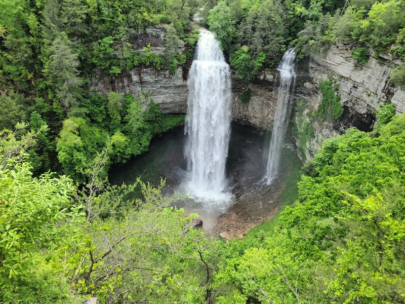 Waterfalls Bring Crowds To Fall Creek Falls