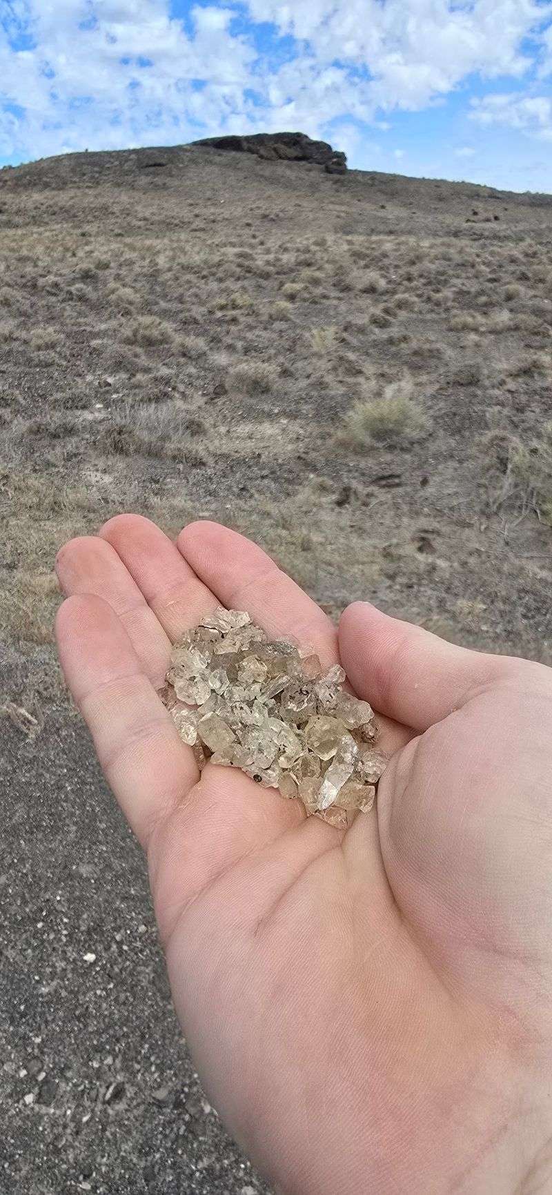 The Crystals Themselves: Small, Golden, and Worth the Drive