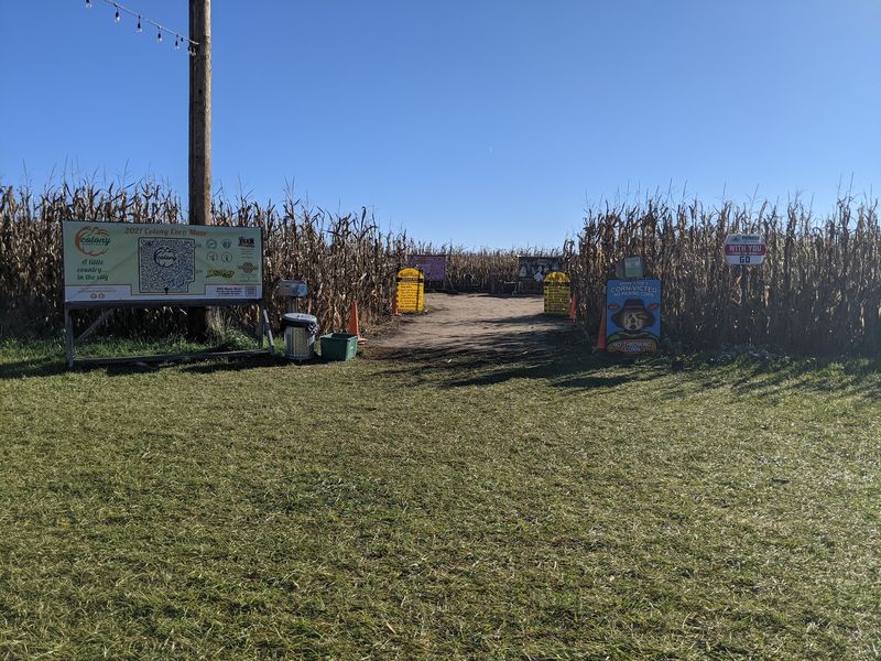 The Corn Maze Makes Getting Lost Part Of The Fun