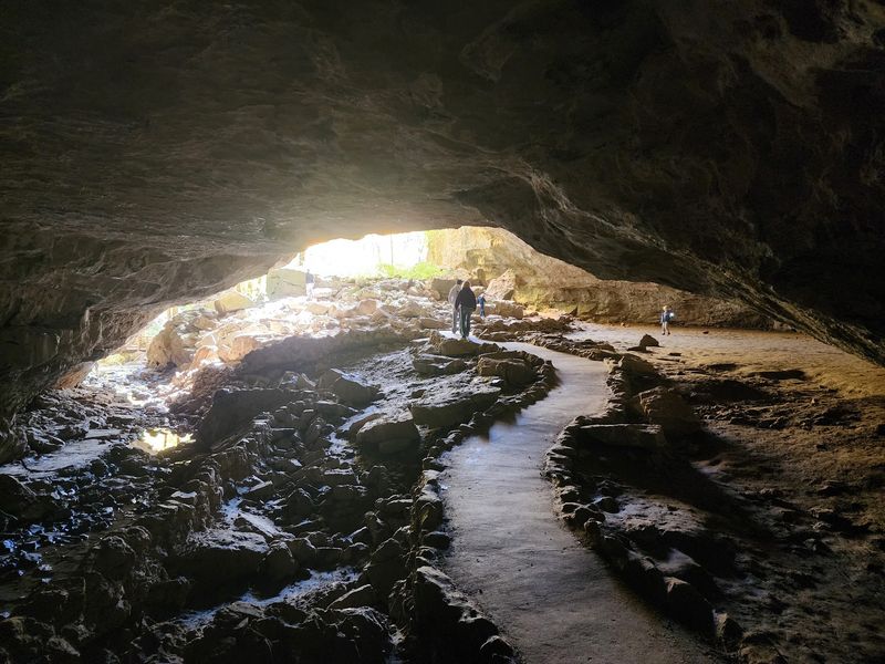 Inside Dancehall Cave