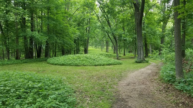 The Initial Climb Up The Bluff
