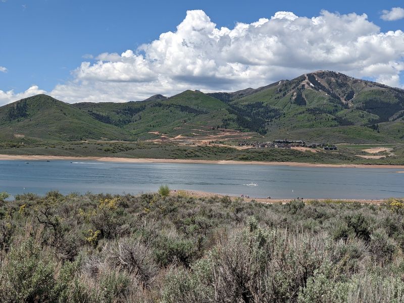 Jordanelle Reservoir at Jordanelle State Park, Heber City