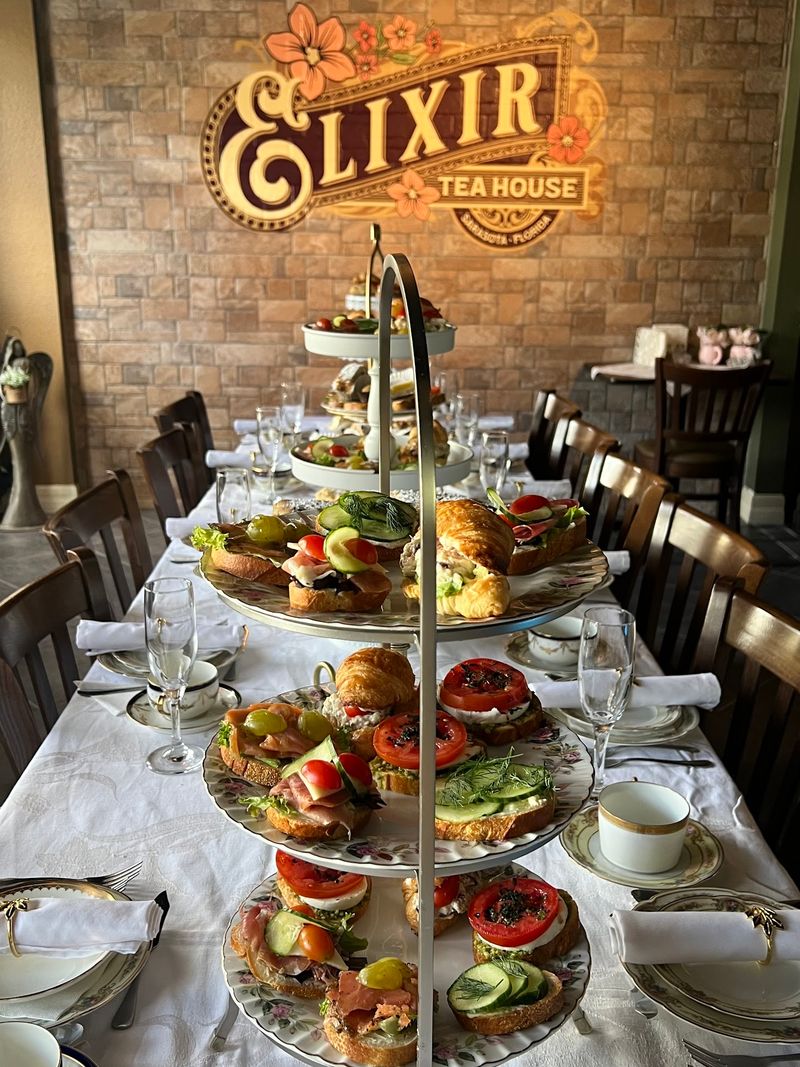 Elixir Tea House, Sarasota, FL
