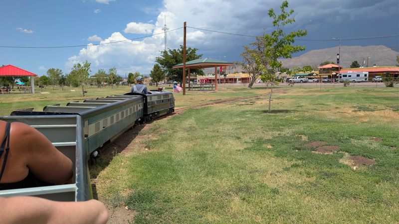 Ride The Rails Through The Park
