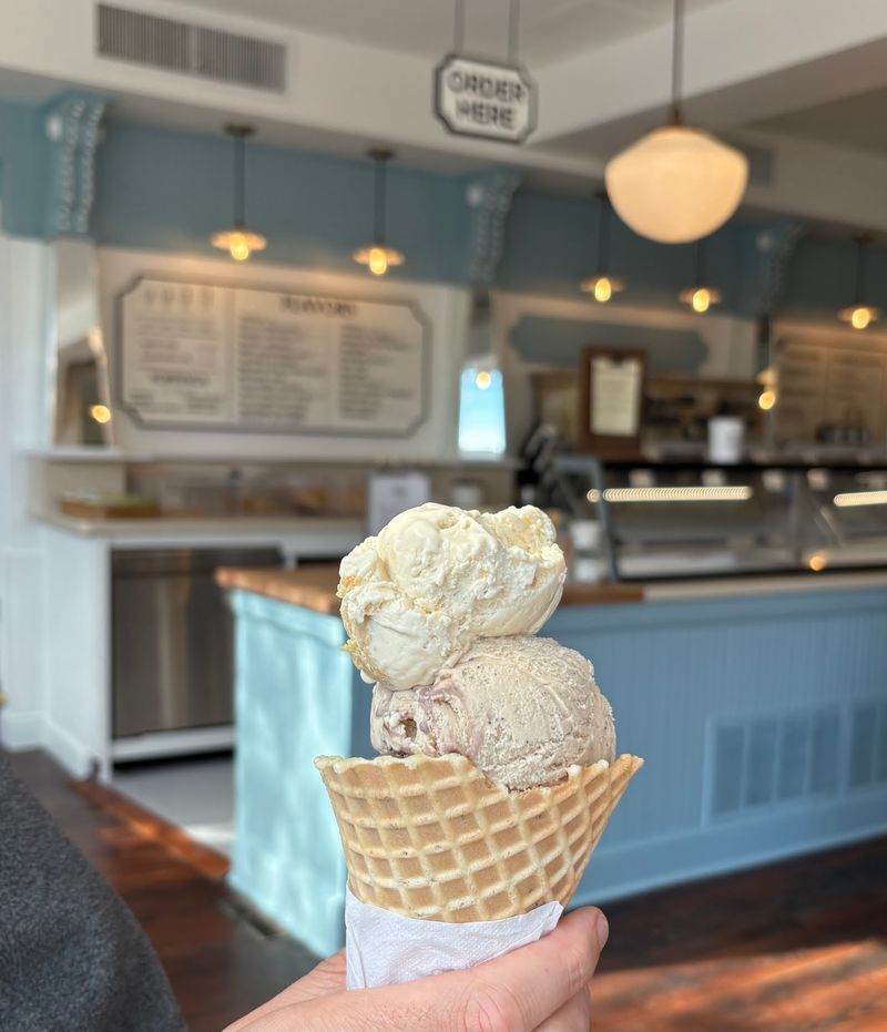 Ice Cream With Roots in the Nearby Fields