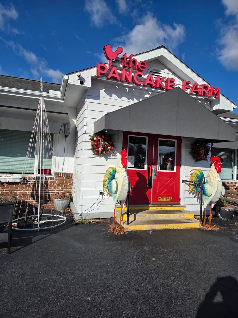 Giant Chickens at the Front Door