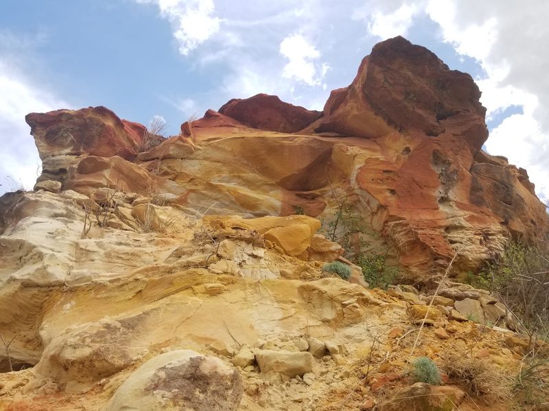 Sandstone Older Than The Dinosaurs Fading Out