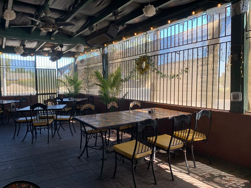 The Covered Patio Made For Warm Days