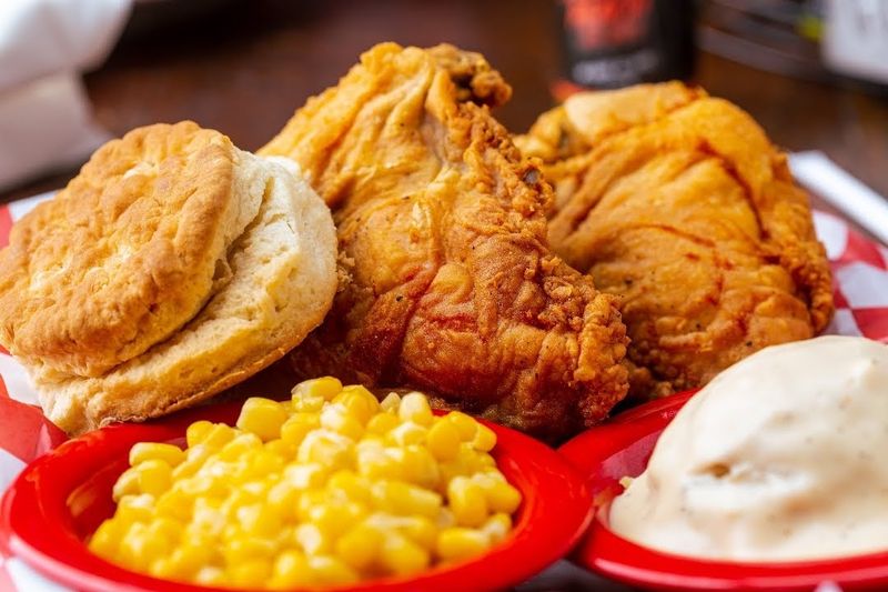 Broasted Chicken That Explains The Whole Reputation