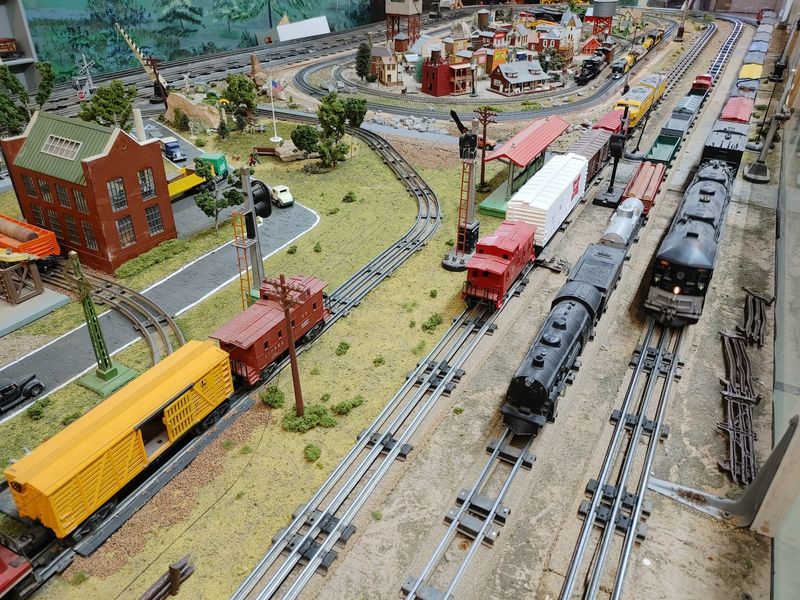 Model Trains Around Every Corner