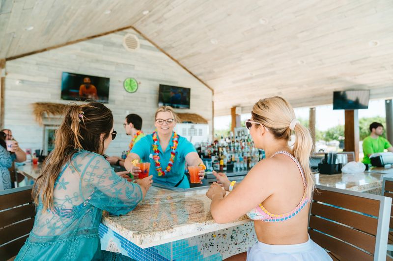 Sipping Drinks Without Leaving The Water