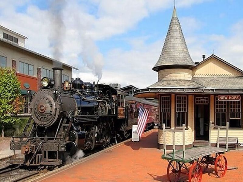 The Toy-Like Witch's Hat Station From 1891