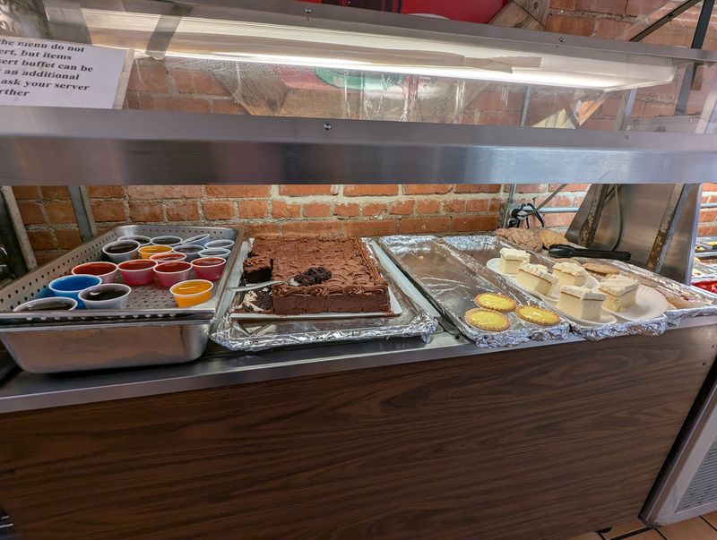 Dessert Bar, Chocolate Cake, And Those Sugar Cookies