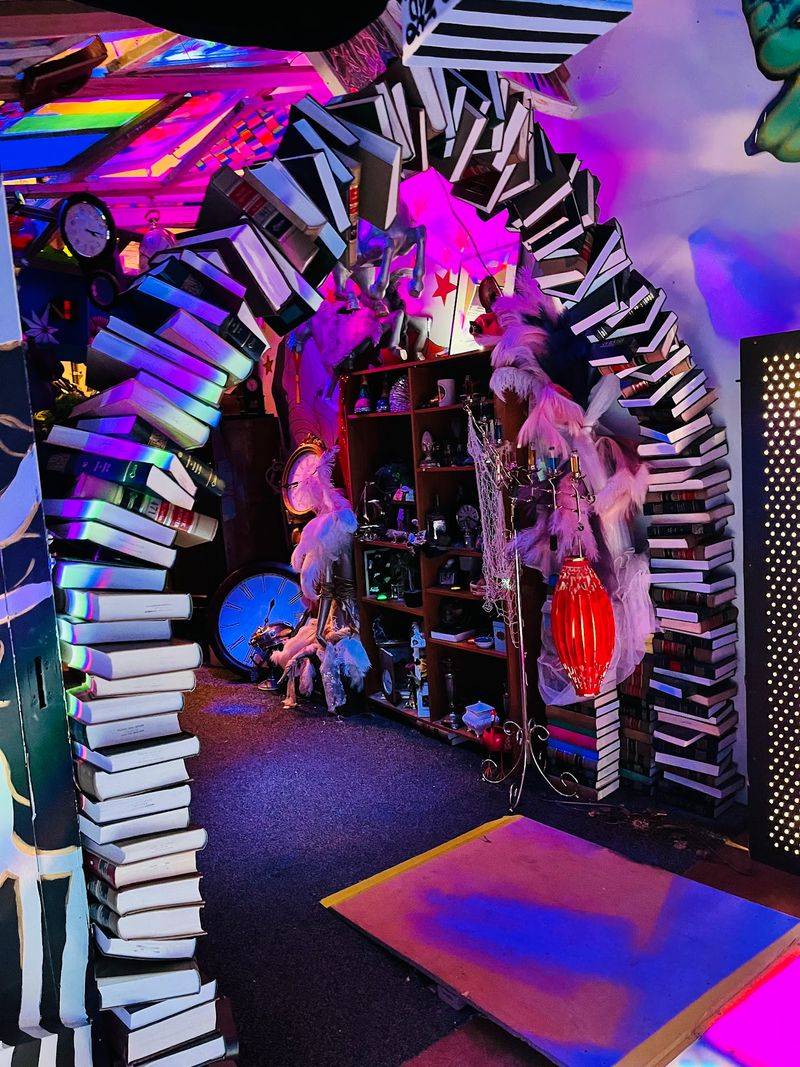 An Art Labyrinth Inside The Gateway
