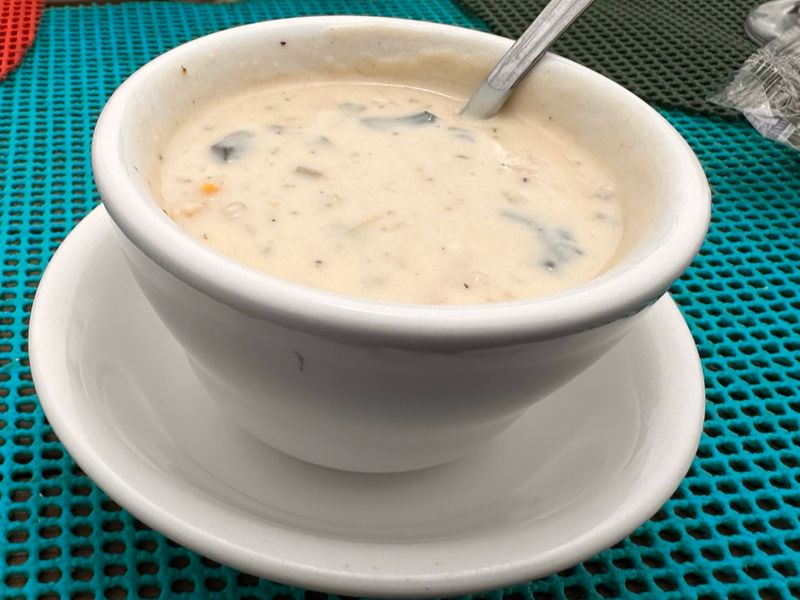 Chowder Thick With the Day's Catch