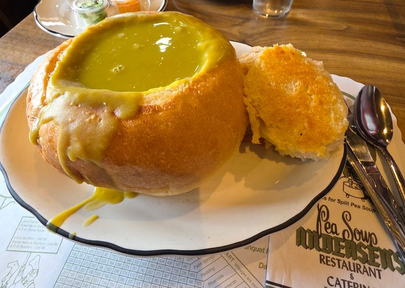 Andersen's Electric Cafe and a Very Big Pea Order