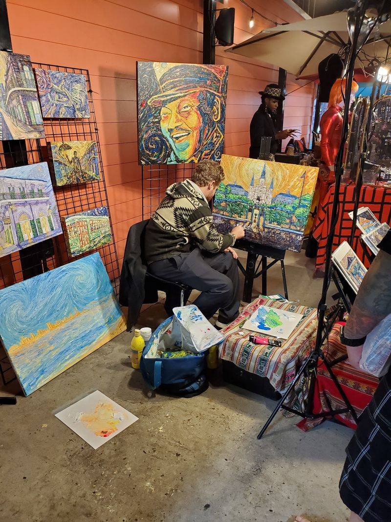 Local artists at the center of the experience