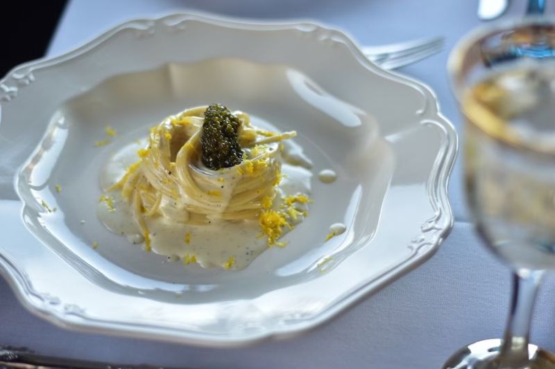 Carbonara Gives The Meal Its Talking Point