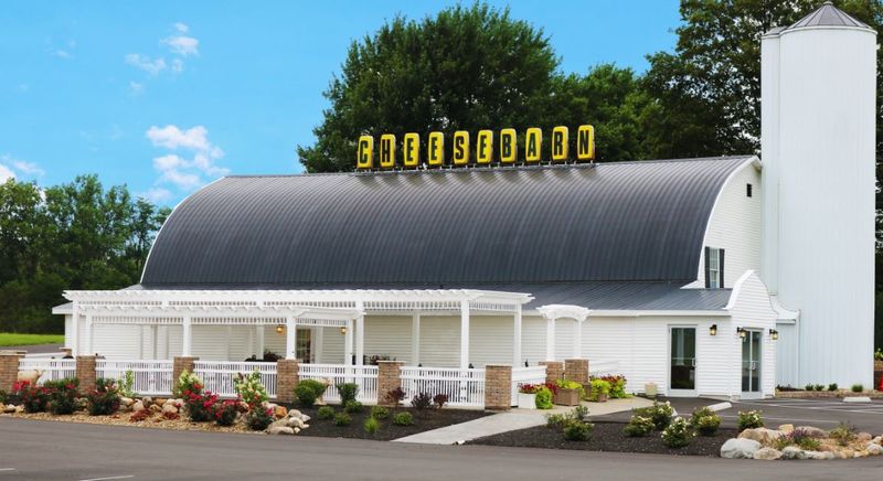 A Yellow-Signed Barn Just Off Interstate 71