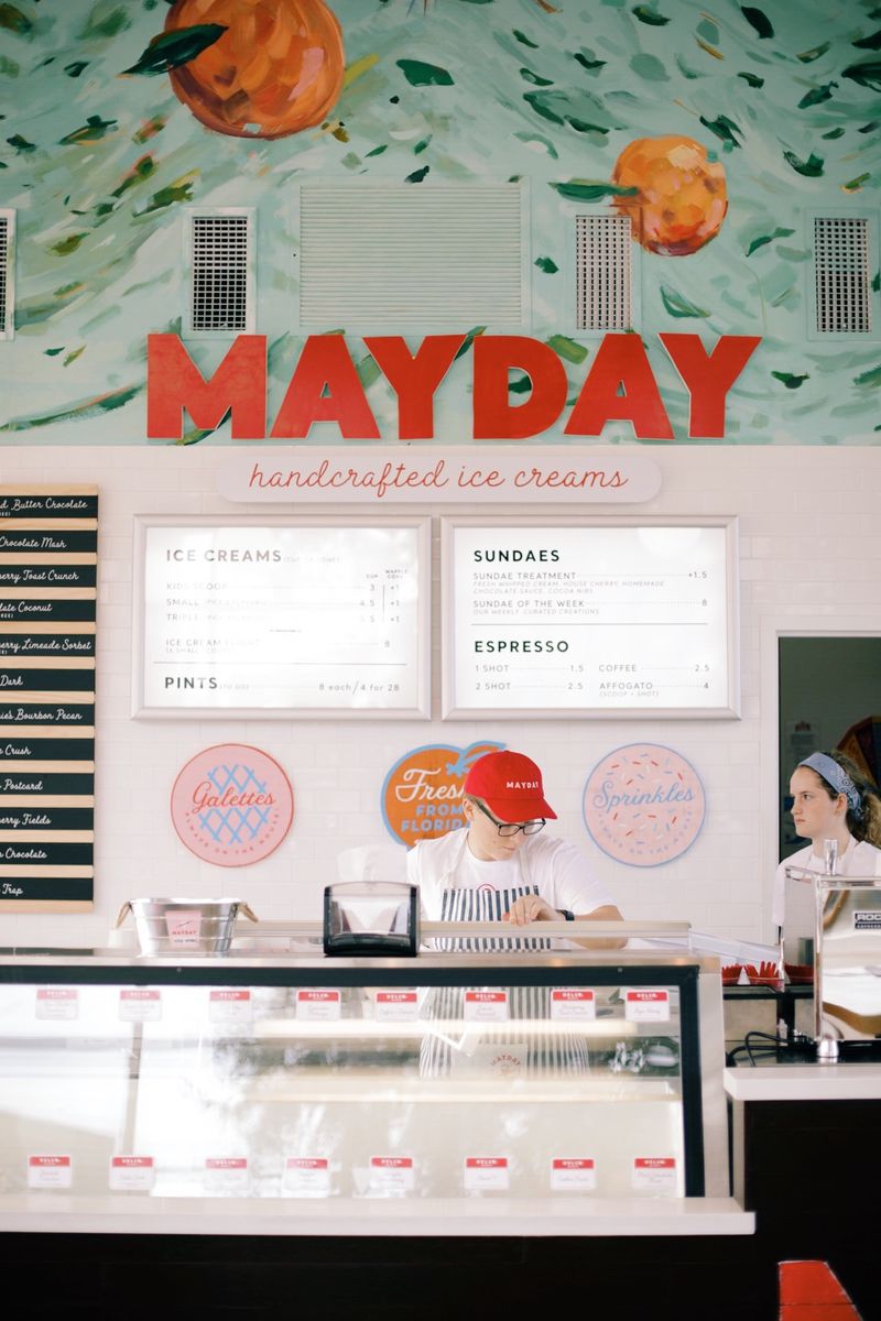 Mayday Handcrafted Ice Cream & Cookies, St. Augustine, FL