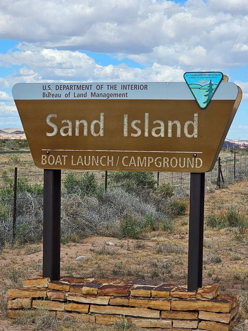 Sand Island Campground, Bluff