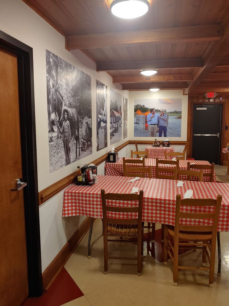 Knotty Pine, Red Checks, and Warm Welcomes