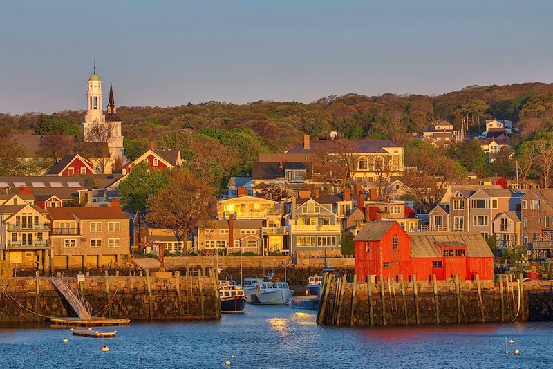 Motif No. 1 Gives The Harbor Its Signature Red Landmark