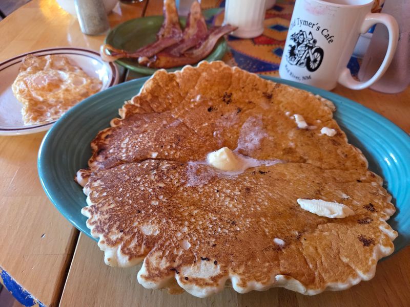 Those Giant Pancakes Steal The Table