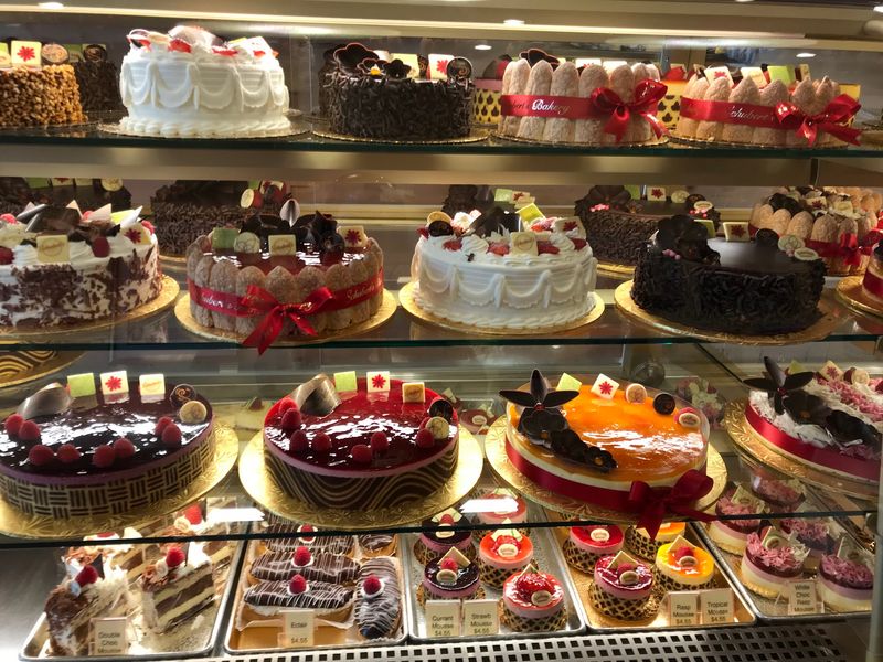 Tiramisu, Opera Cake, and the Rest of the Glass Case