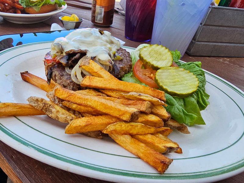 Green Chile Cheeseburgers and Lunch Favorites