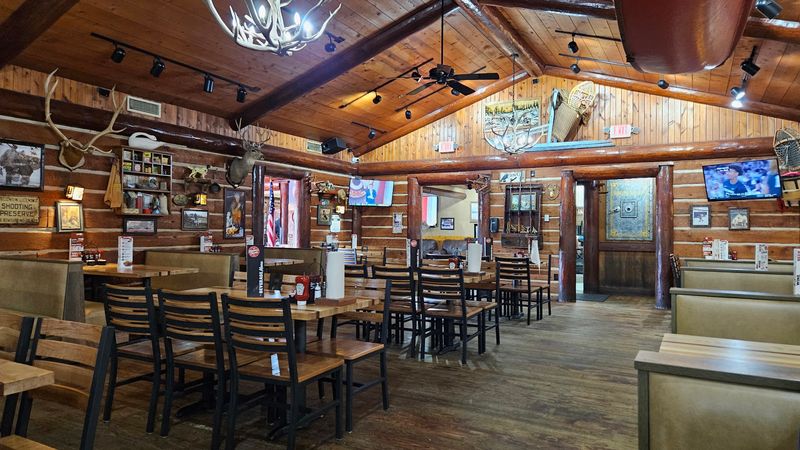Famous Dave's Bar-B-Que: Ribs Served On Garbage Can Lids