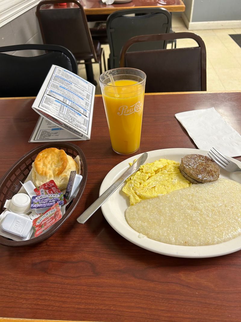 Biscuits, Grits And Hash Browns Build Out The Plate