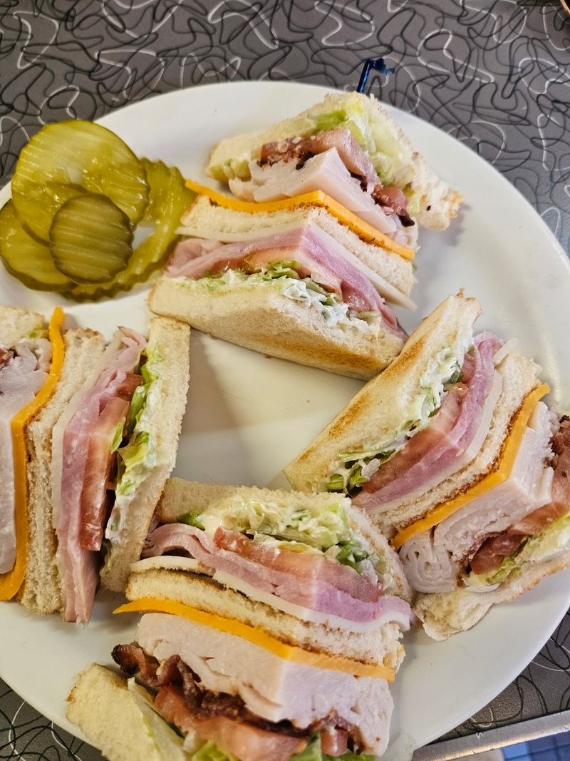 Sandwiches, Sides, And A Slice Of Pie