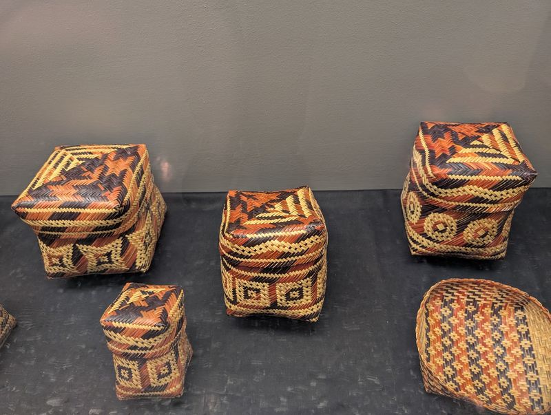 Baskets Woven From River Reeds