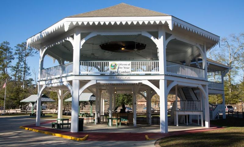 Pause Under The Historic Pavilion