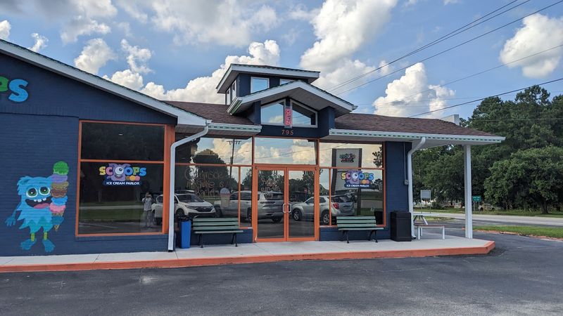 Scoops Ice Cream Parlor, Burgaw, NC