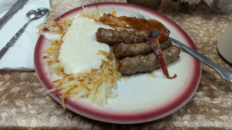 Sausage Is Ground And Seasoned Right Here In House