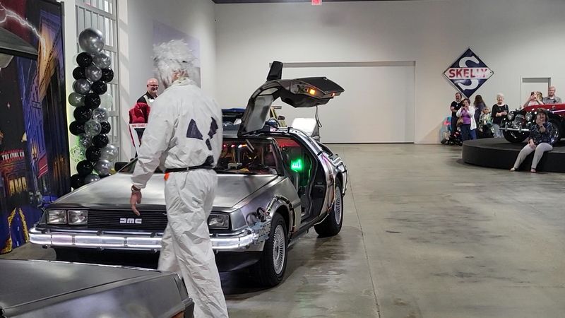 An Event Venue With Horsepower Décor